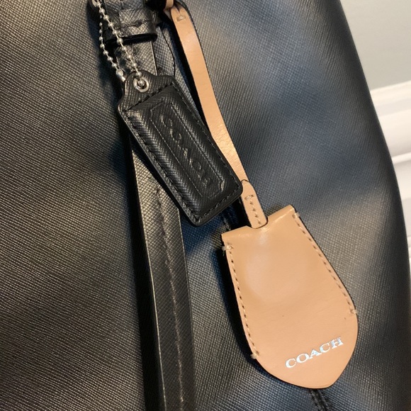 Black coach tote - Picture 8 of 8